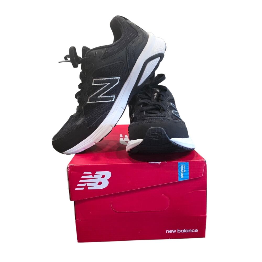 New Balance 460v3 Womens 10 D Wide Black White Running Walking Shoes W460LK3